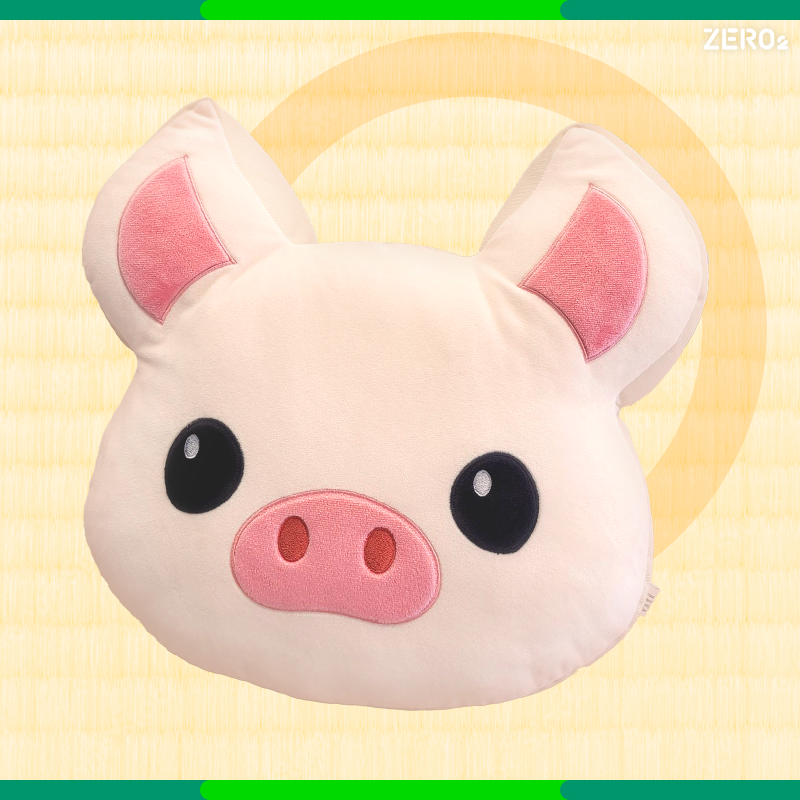 "Hug ES Pig" doll-shaped multifunctional cushion